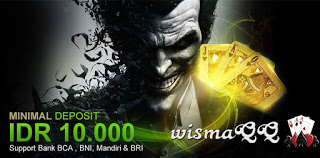 Promo Bonus WismaQQ Poker Online, Poker Indonesia Terbaik